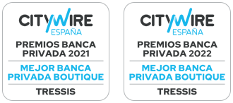Premios de Banca Privada de Citywire 2021. Tressis, mejor banca privada boutique 2021 y 2022