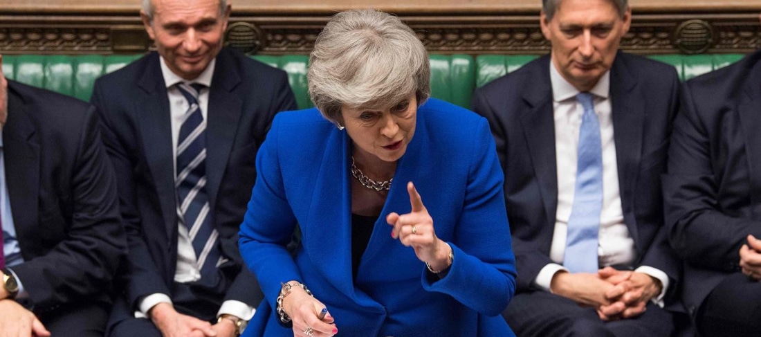 Derrota por KO de Theresa May