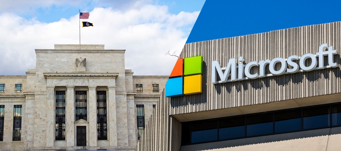 La Fed y Microsoft salen al rescate de las bolsas