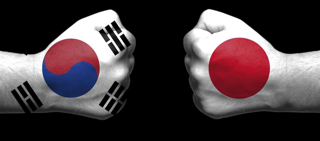 Japón y Corea del sur