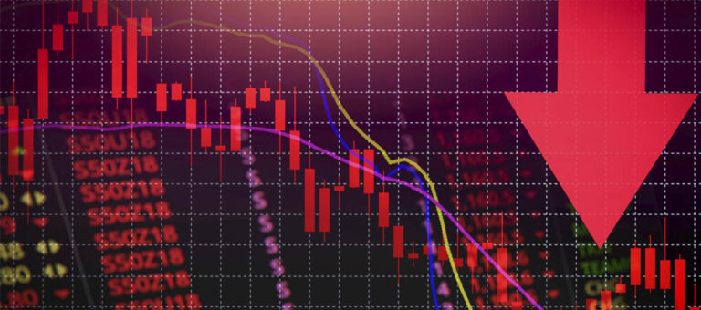 Fuertes retrocesos en los mercados bursátiles