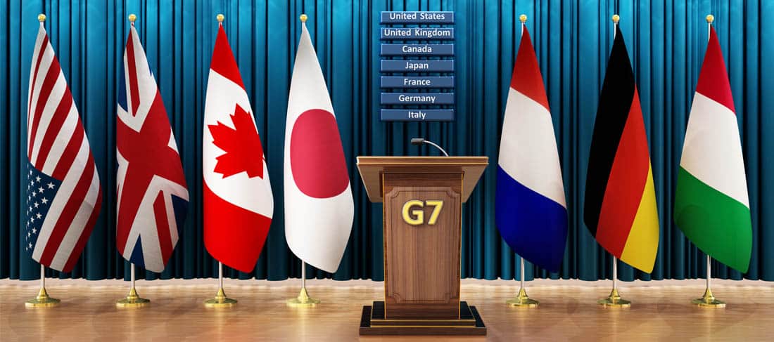 La reunión del G-7 y los presidentes de sus bancos centrales