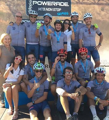 Un equipo de ciclistas con discapacidad intelectual y personal de Tressis, se enfrentó a la Madrid-Lisboa 770 km non stop