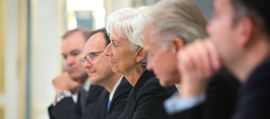 Christine Madeleine Odette Lagarde ​ es una abogada y política francesa, que ocupa el cargo de presidenta del Banco Central Europeo.