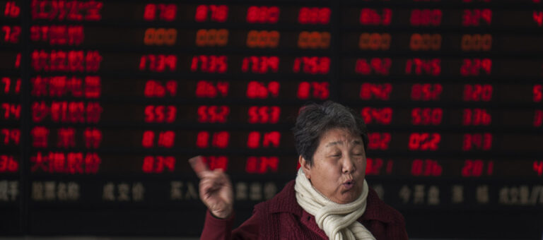 Colapso de la bolsa en China
