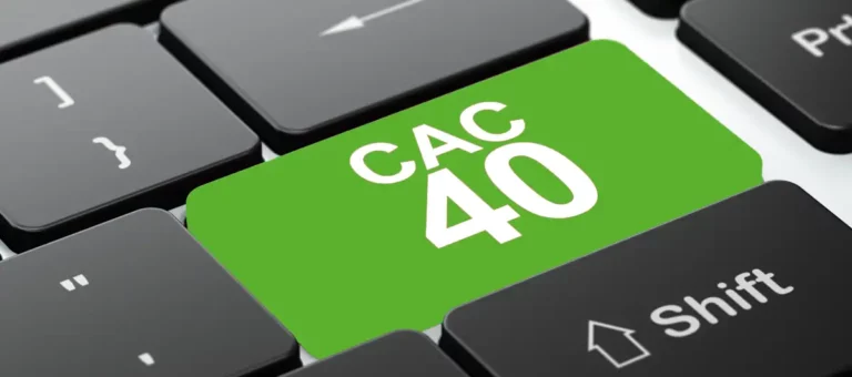 Gran subida del CAC 40