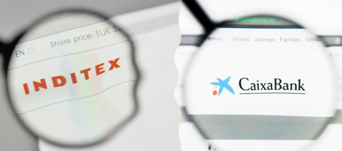 El Ibex lastrado por las caídas de Inditex y Caixabank