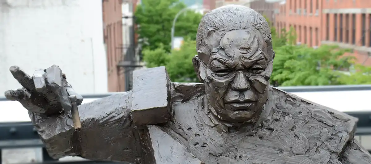 Escultura Powell en N.Y.